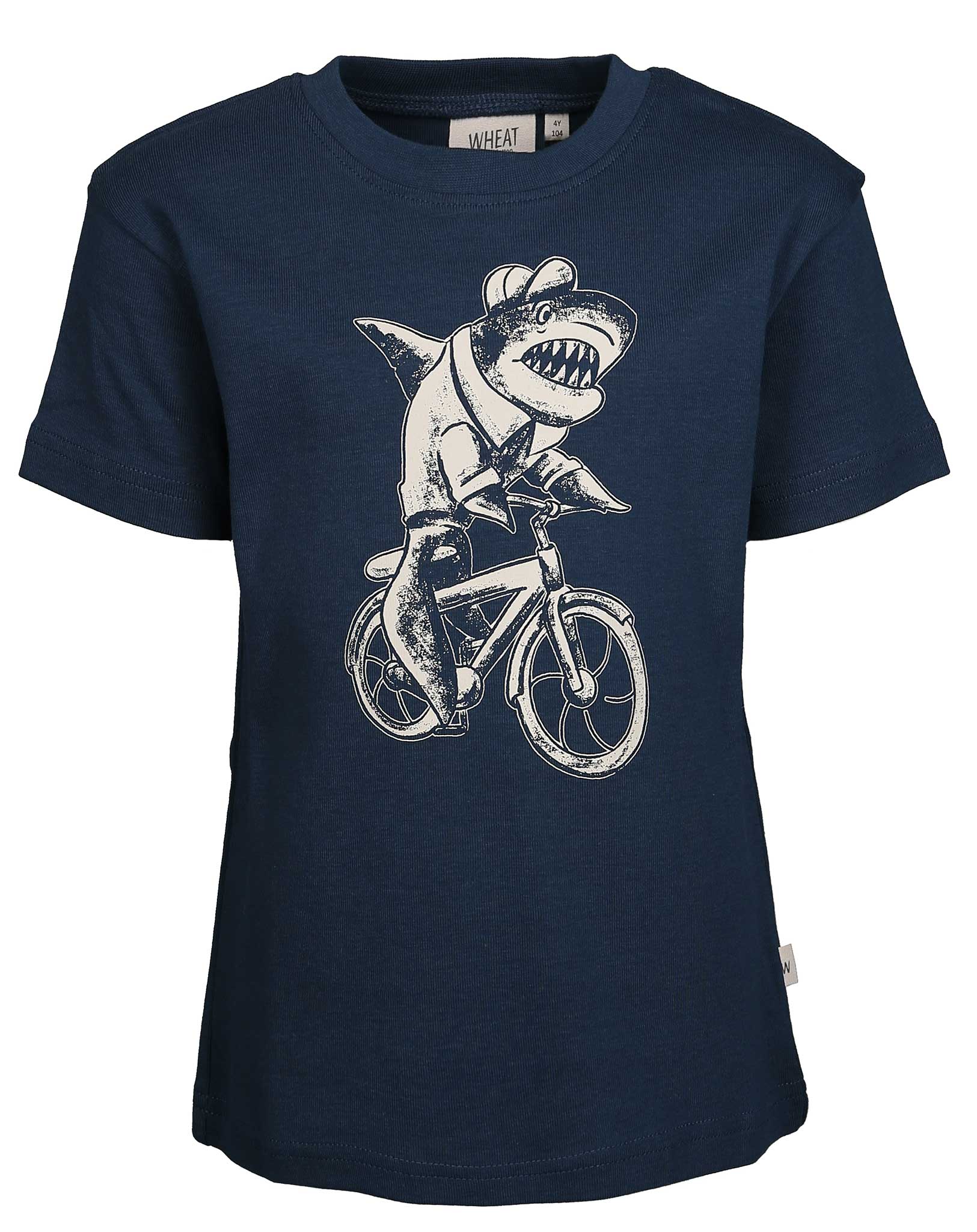 T-Shirt KRISTIAN in blue waves