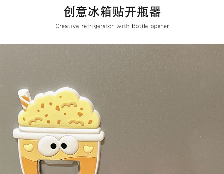 Candy Lemon - Cartoon Dranken Flessenopener Koelkastmagneet (Diverse Ontwerpen)
