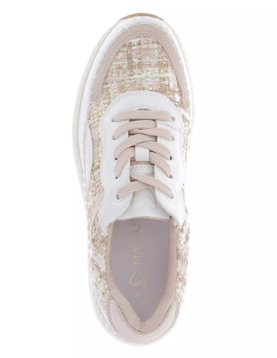 MARCO TOZZI 23733 42 194 - Baskets WHITE/POWDER