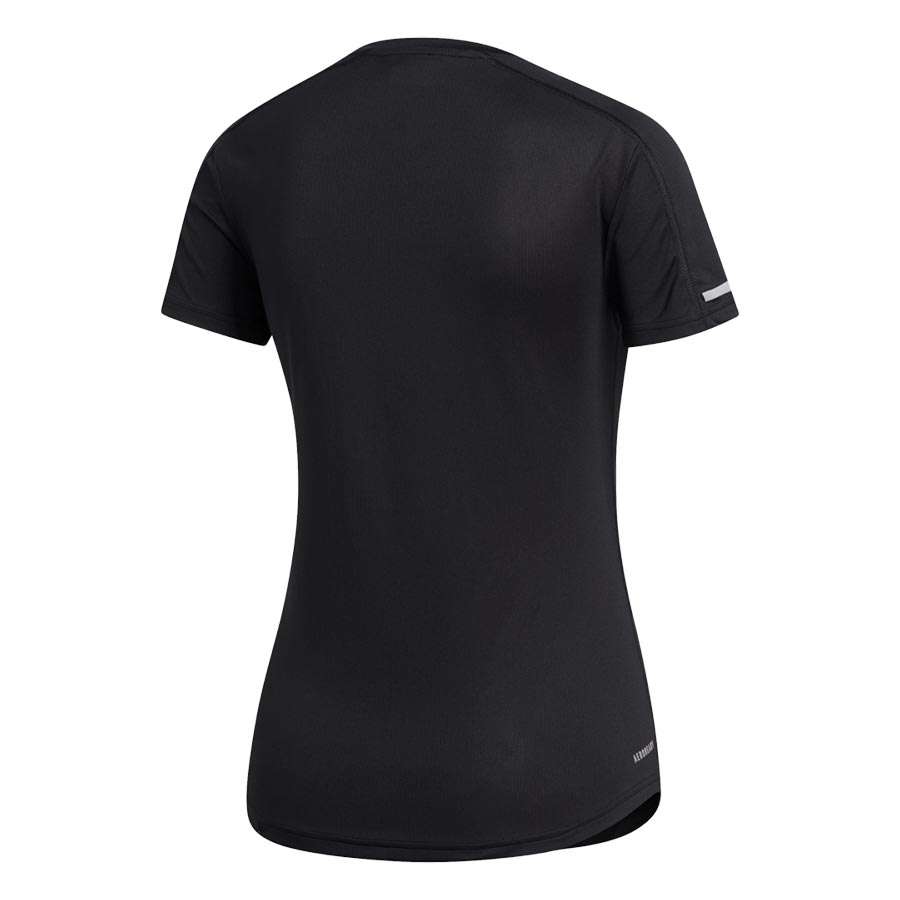 adidas Run It Hardloopshirt Korte Mouwen Zwart Dames