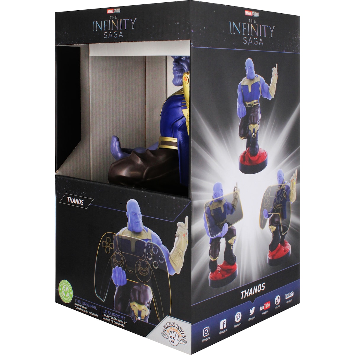 Cable Guys smarttelefon/kontroller holdefigur (Thanos)