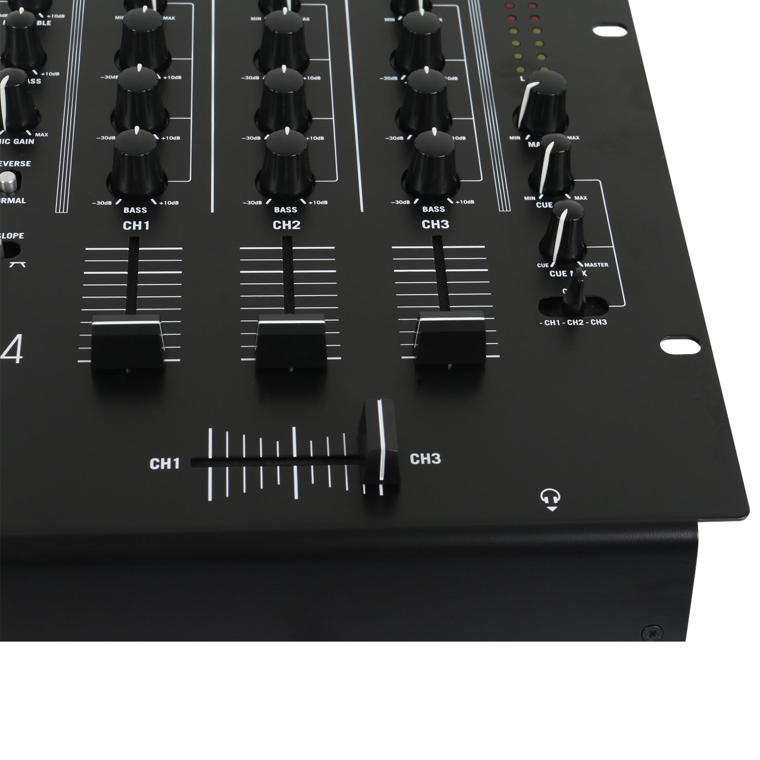 Numark M4 Total Black 3-kanaals scratch mixer