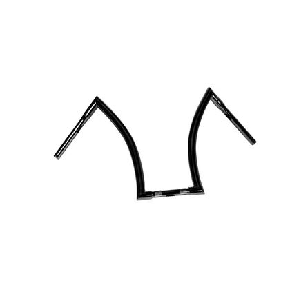 Guidon Highway Hawk Bad Apehanger 18 pouces 32 mm pour Harley Davidson Universel - Noir