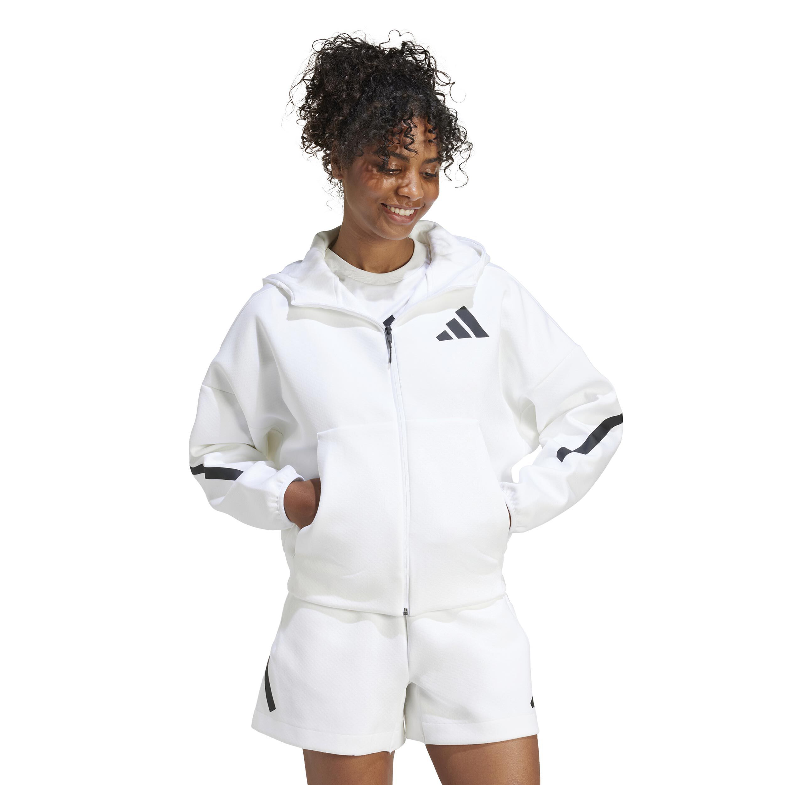 adidas Z.N.E. Gilet En Coton Femmes - Blanc
