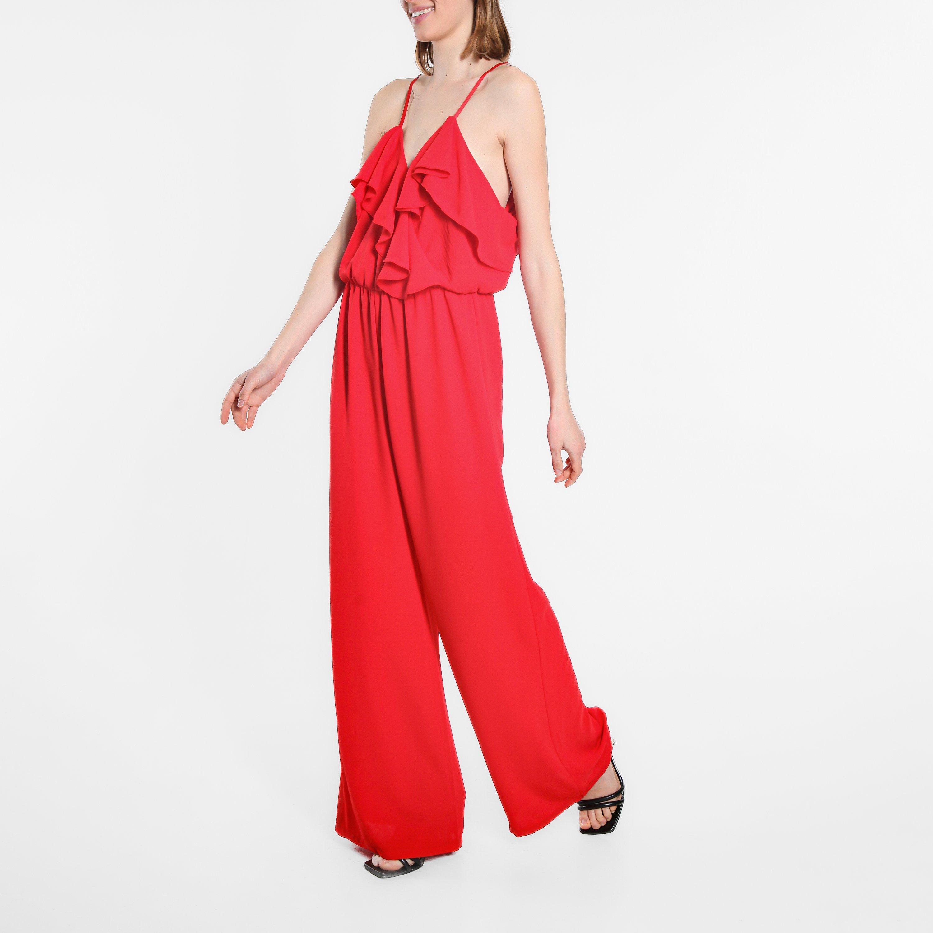 Be You BY Frill Strappy Jumpsuit