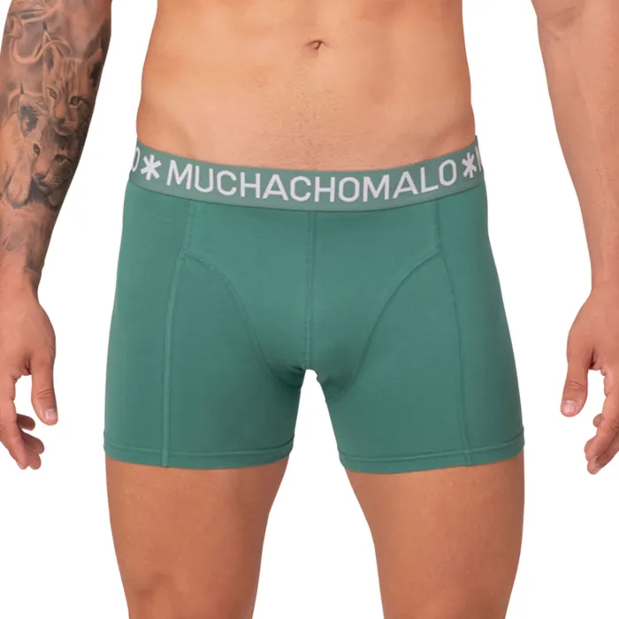 Muchachomalo Solid Boxershorts Heren (6-pack)