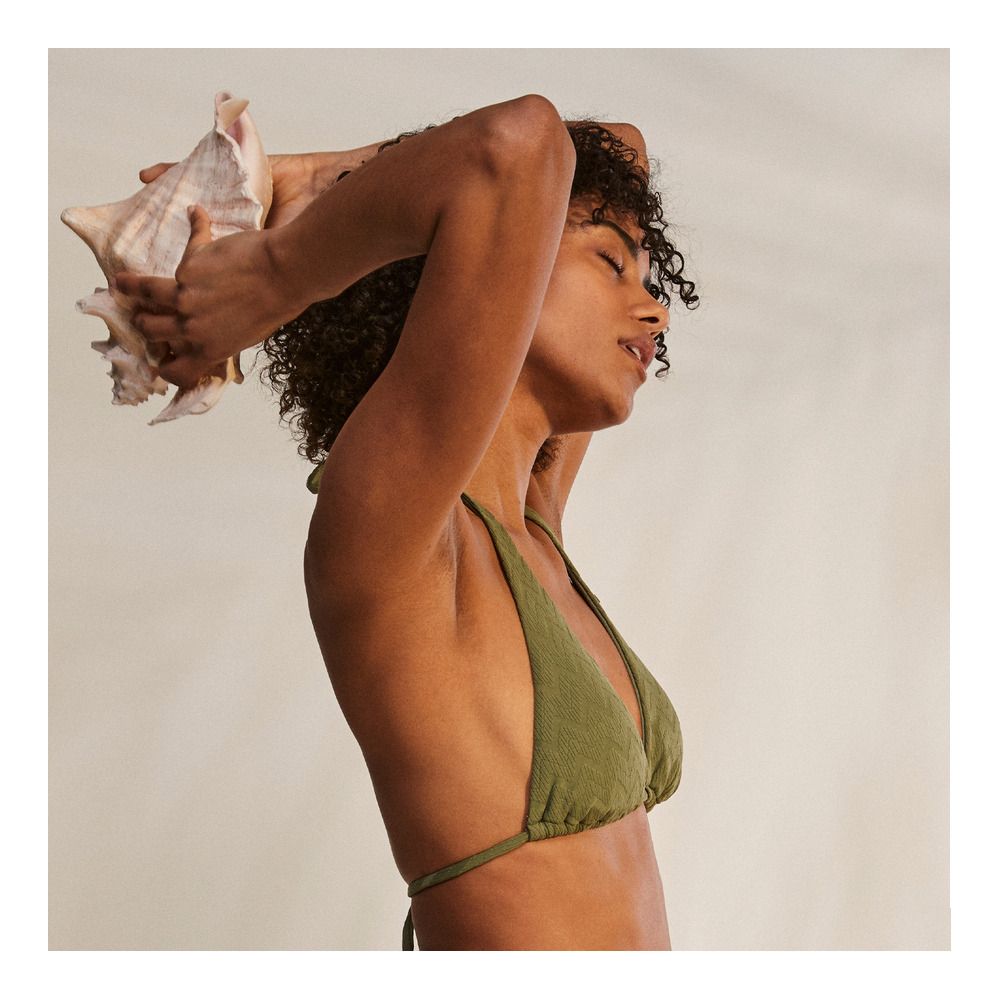Roxy CURRENT COOLNESS - Haut de maillot de bain Femme loden green