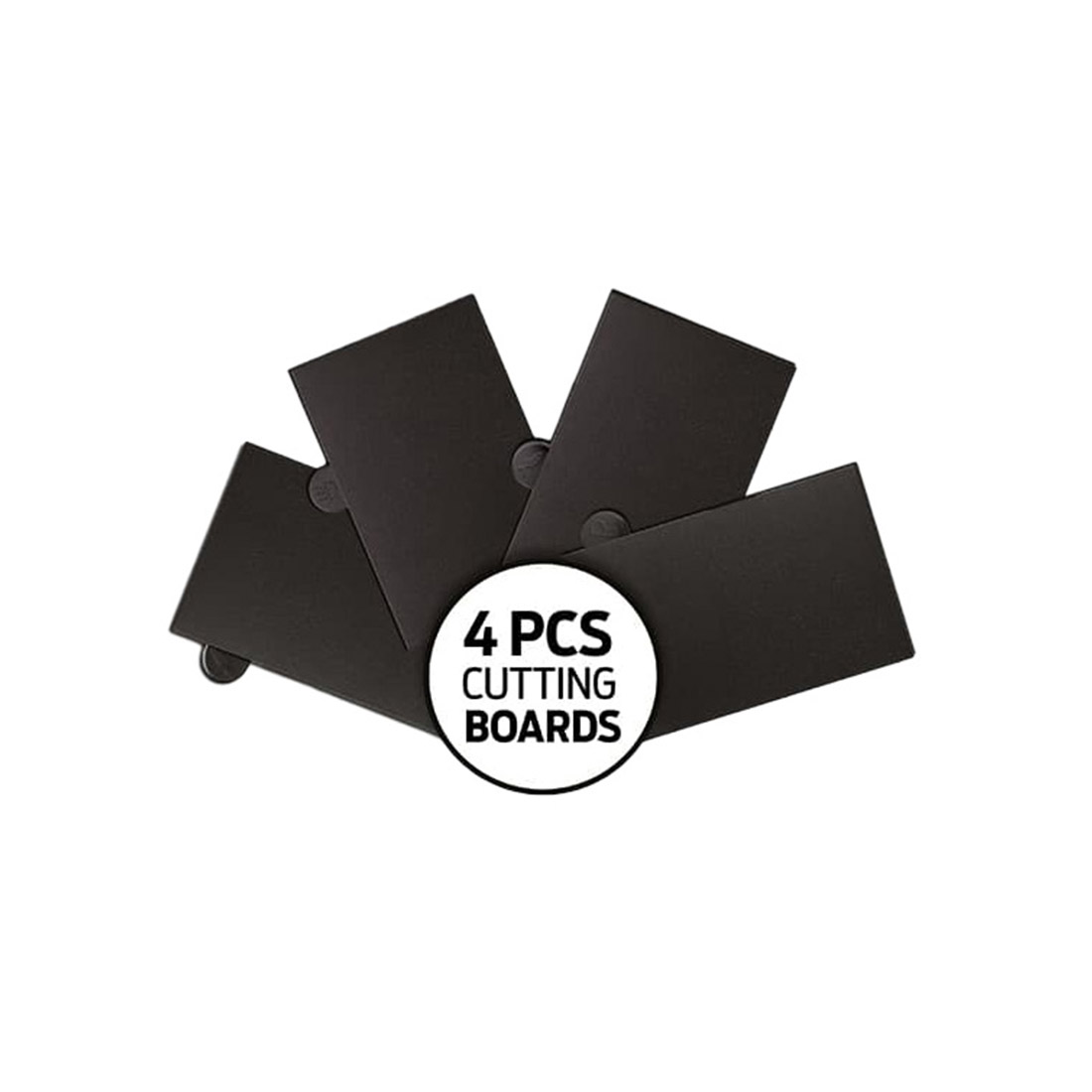 Berlinger Haus 11-teiliges Messer-Set mit Ständer und Schneidebrett Black Rose Collection