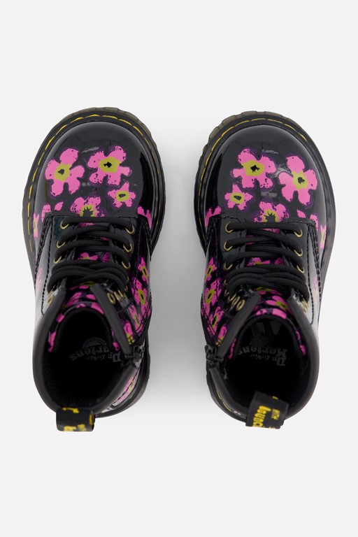Dr. Martens 1460 Pansy Fayre Veterboots zwart