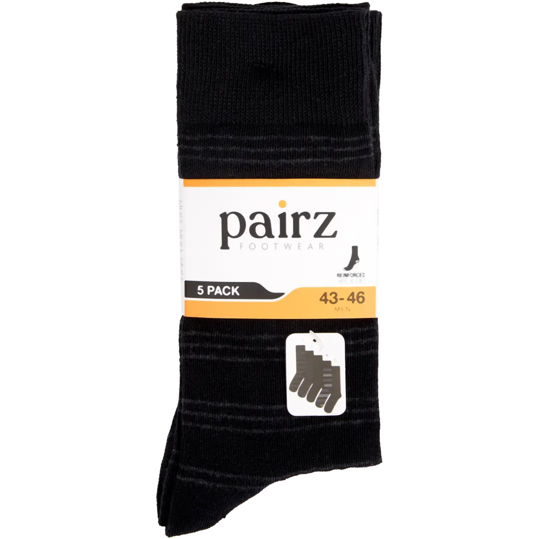 Pairz sokken Maten 39 - 46 | 5 paar | diverse varianten