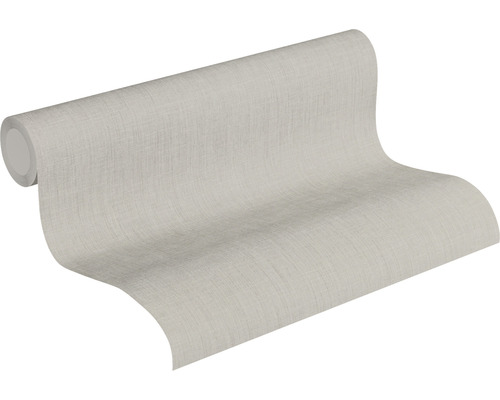 Vliesbehang 36922-6 Metropolitan Stories effen textiel grijs