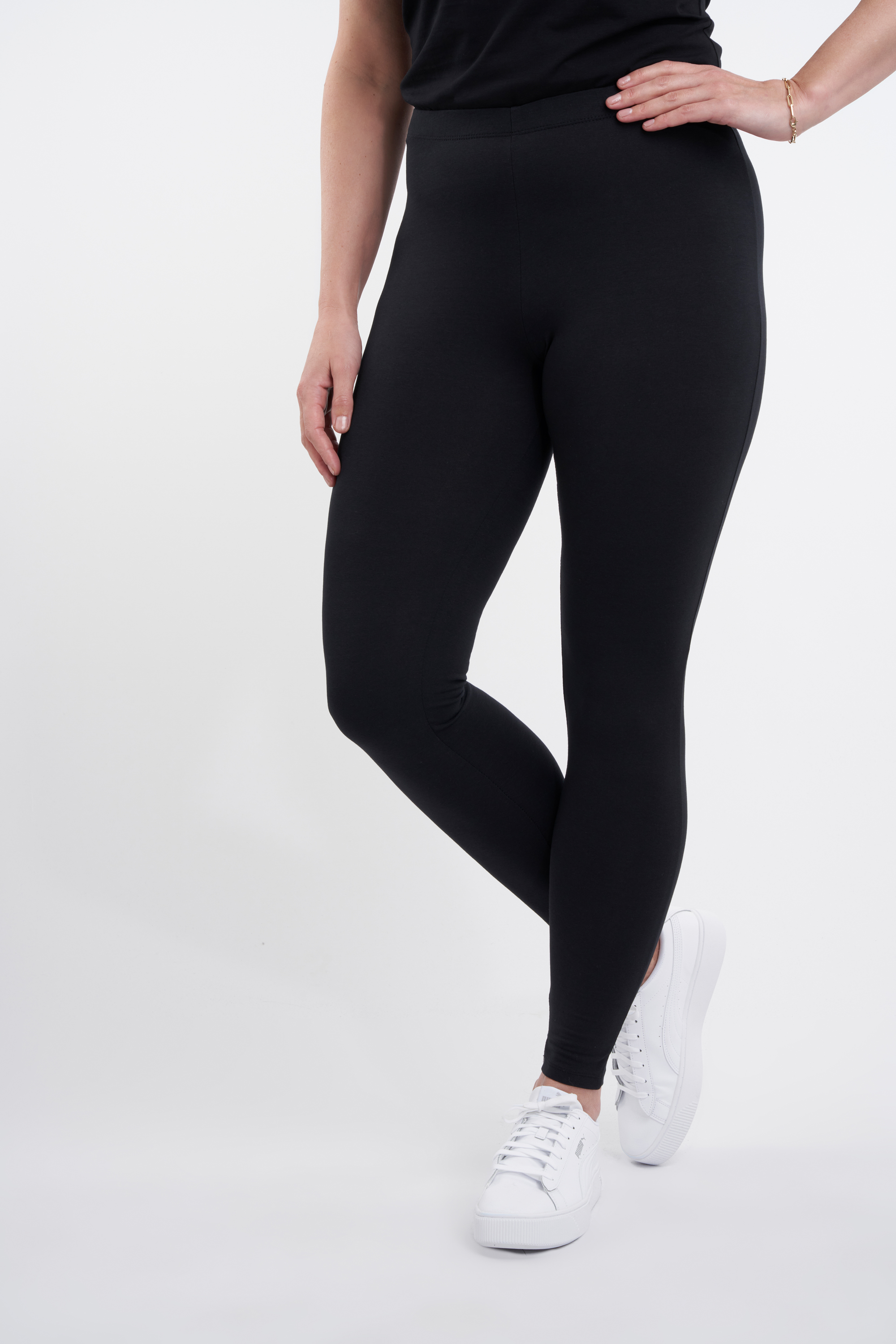 Basis legging Zwart