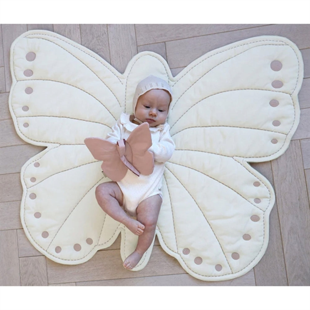 Cam Cam Sea Shell Legetæppe Dusty Green - CamCam → Luksusbaby.dk
