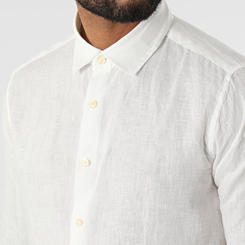 Chemise A Manches Longues 7631 Blanc