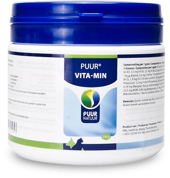 Puur Vitaminen en Mineralen Hond Kat 75 gram
