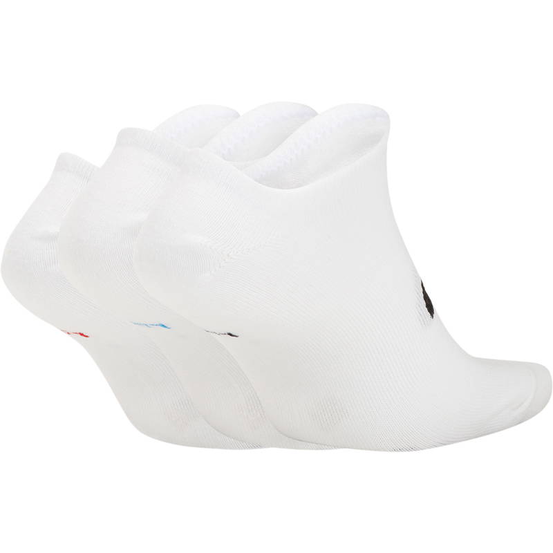 Nike Sportswear Everyday Essential No-Show 3-Pak Ankelstrømper