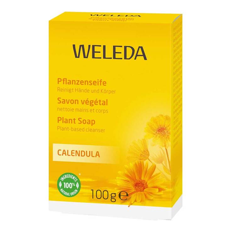 Weleda Calendula Pflanzenseife, 100 g