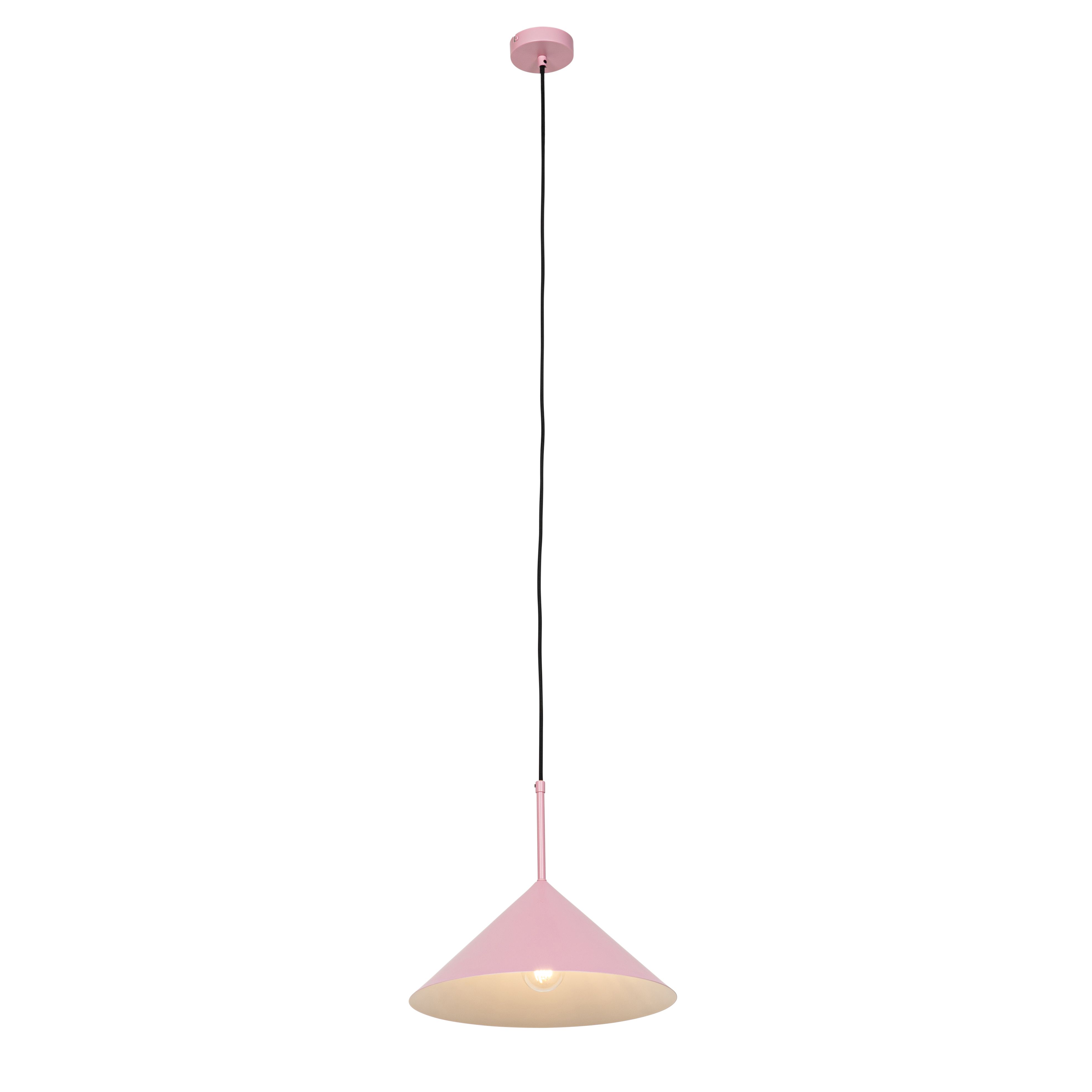 Design hanglamp roze driehoek - Triangolo