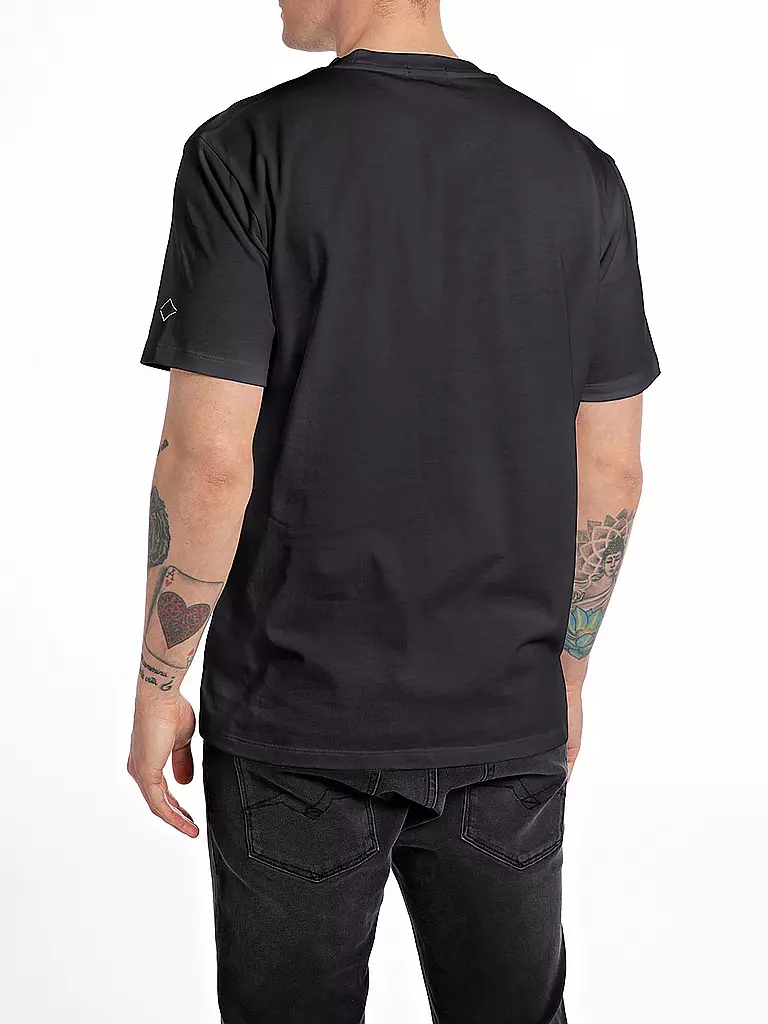 REPLAY T-Shirt schwarz