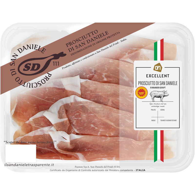 AH Excellent Prosciutto di san daniele