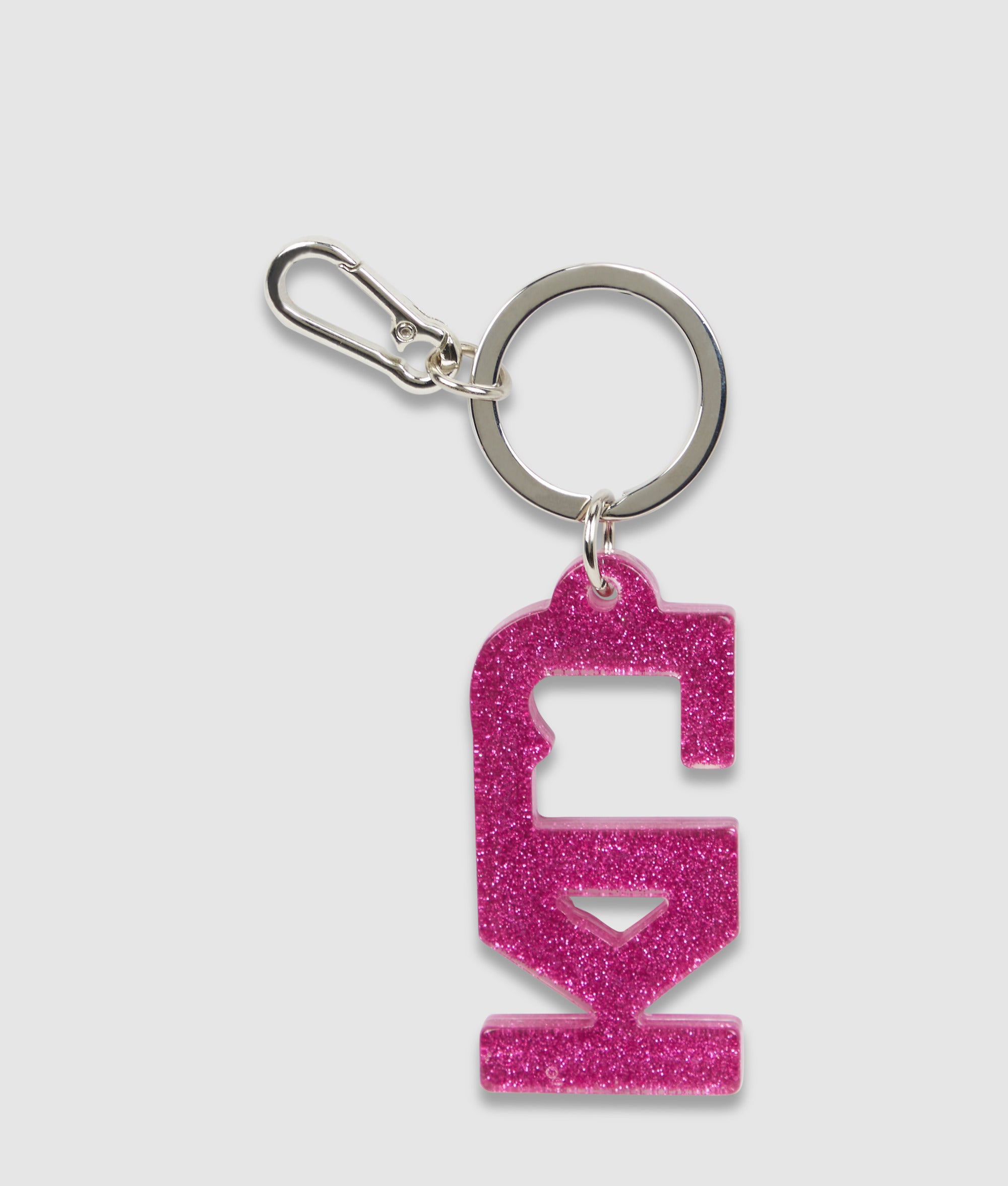 Sleutelhanger met glitter