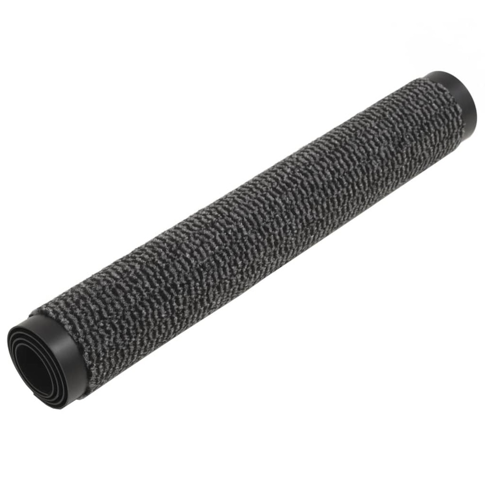 Paillassons rectangulaires 2 pcs 120 x 180 cm anthracite