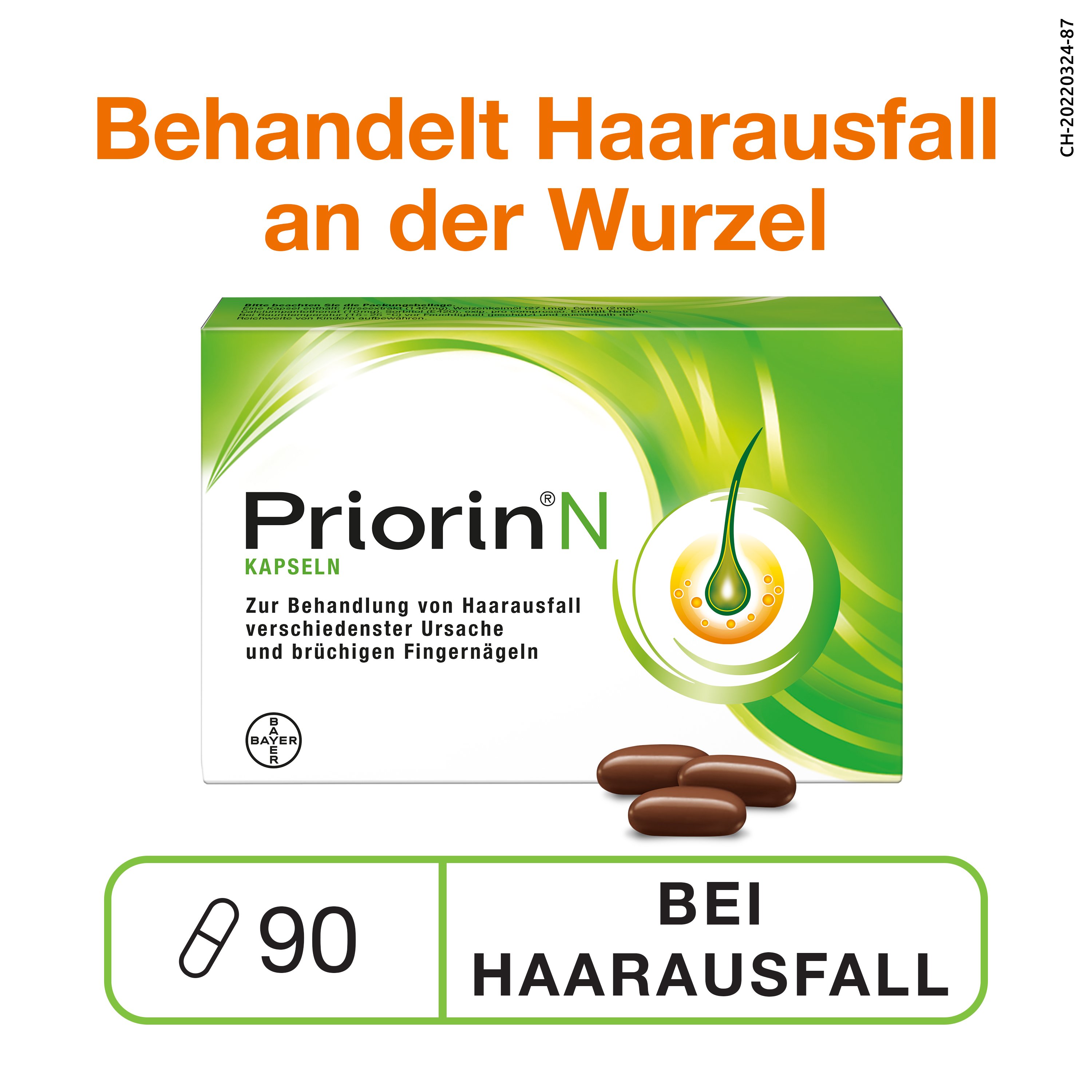PRIORIN N Kaps Blist 90 Stk