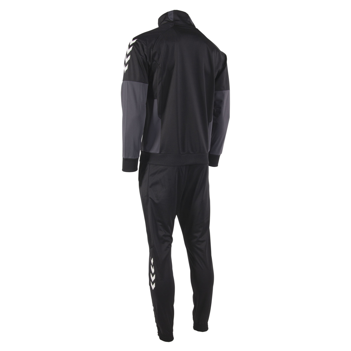 Hummel Authentic Full-Zip Trainingspak Zwart Grijs