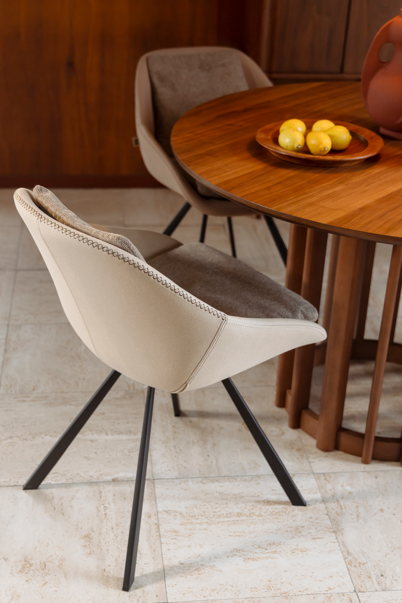 Eetkamerstoel Wakefield beige - set van 2