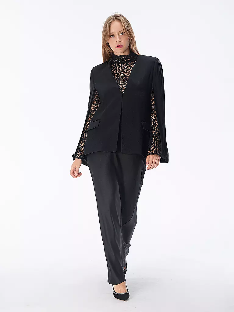 TWINSET Blazer  schwarz