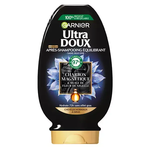 Garnier Ultra Doux Condicionador de Carvão Magnético 200ml