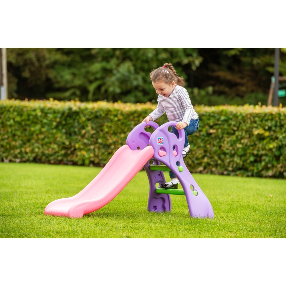 Qwikfold Pink Kletter- und Rutsche
