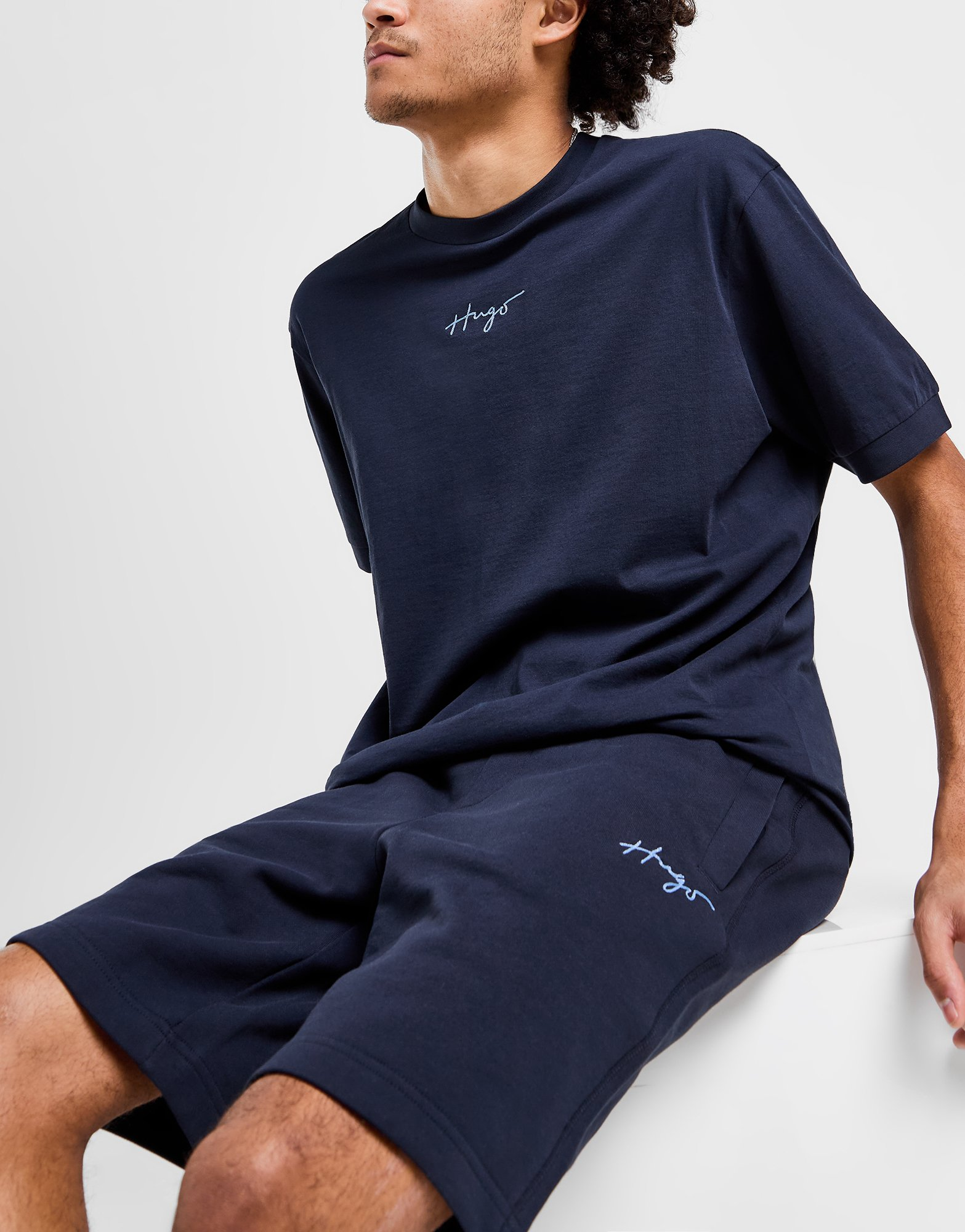 HUGO T-shirt Script Homme