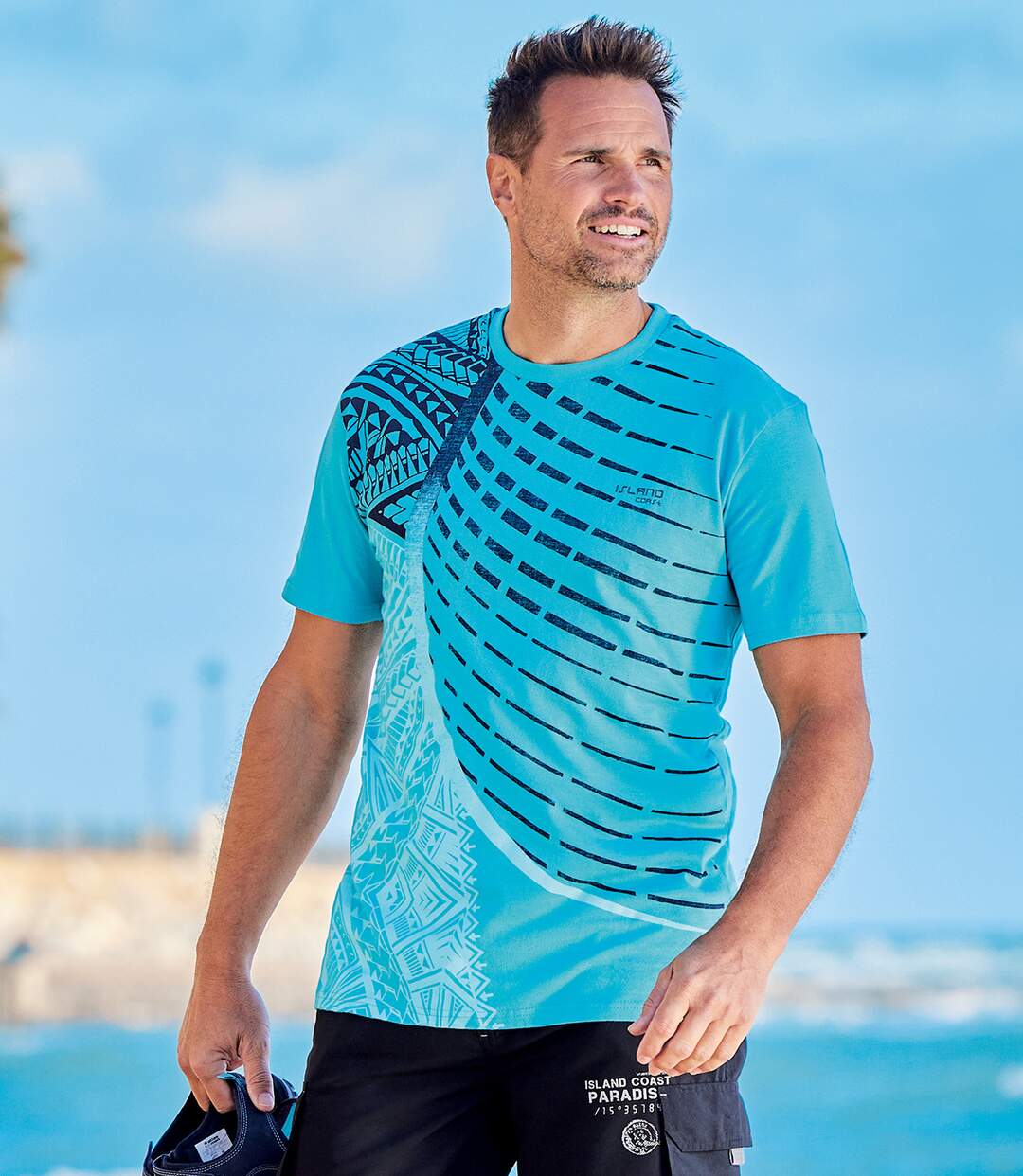 Lot de 2 Tee-Shirts Island