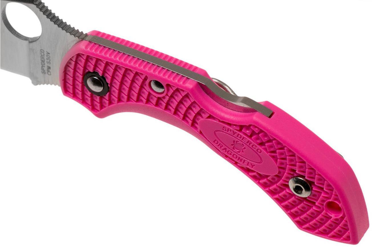 Spyderco Dragonfly 2 Pink S30V C28FPPNS30V2 Pink Heals zakmes