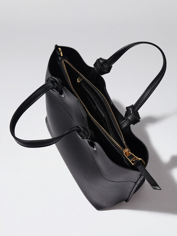 Comprador do dia a dia com Colgante - Preto