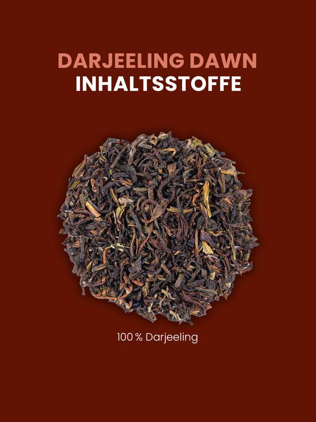 Schwarzer Tee Darjeeling, lose, 3er-Sets