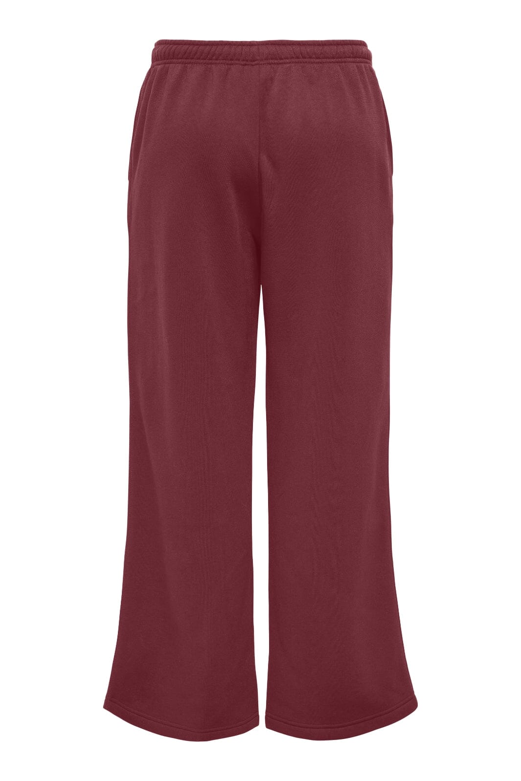 Only Onlbest Wide Pant Swt 4748484 cabernet