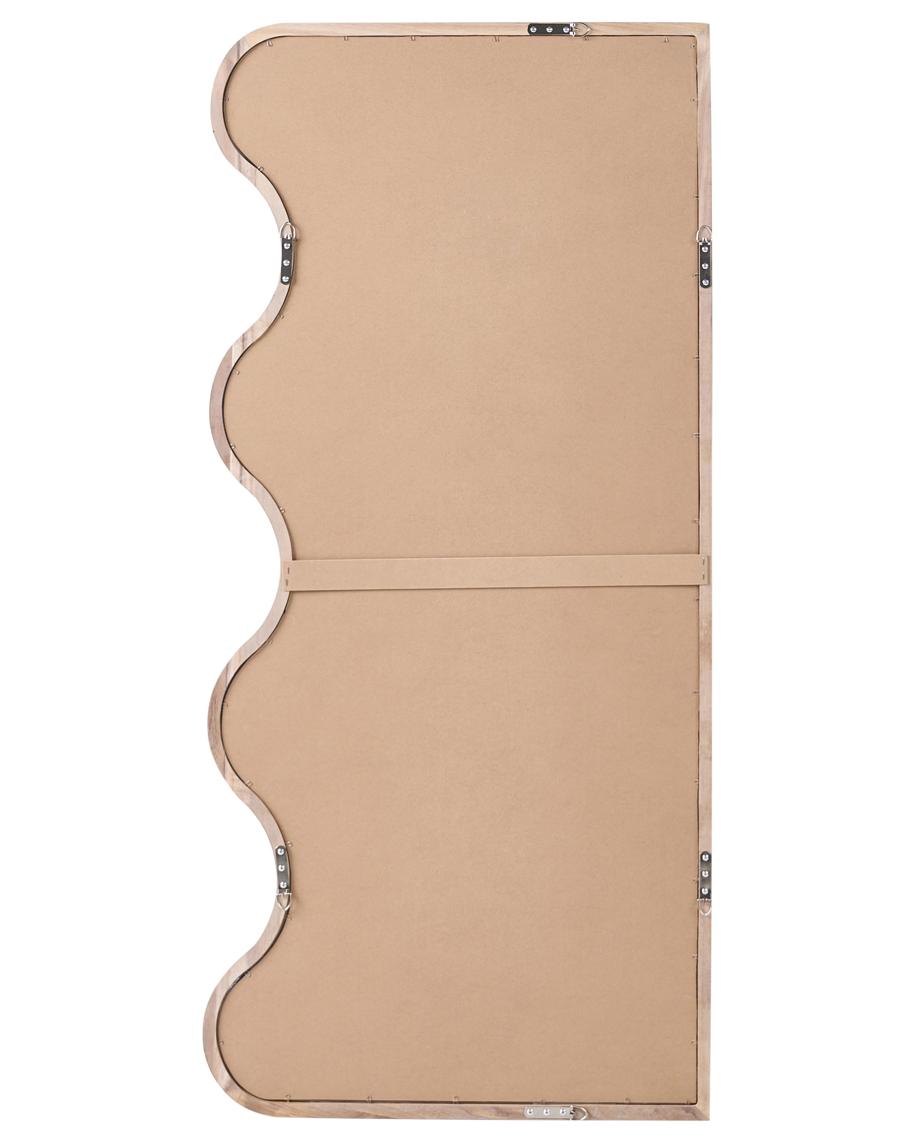 Wandspiegel MURAT 69 cm 150 cm Paulowniahout Natuurlijk
