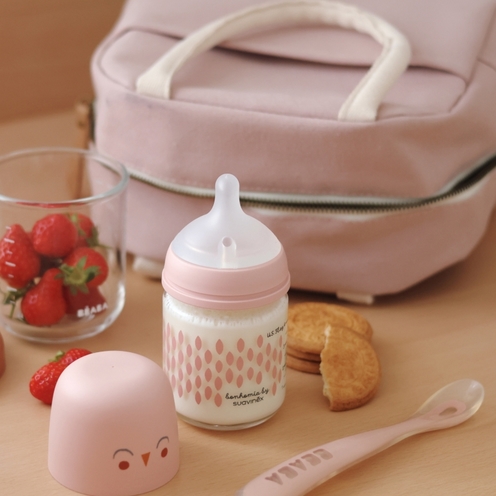 Sac repas isotherme - Rose poudré - BEABA