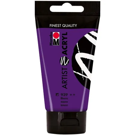 Marabu Artist Acryl, Mauve 939, 75 ml