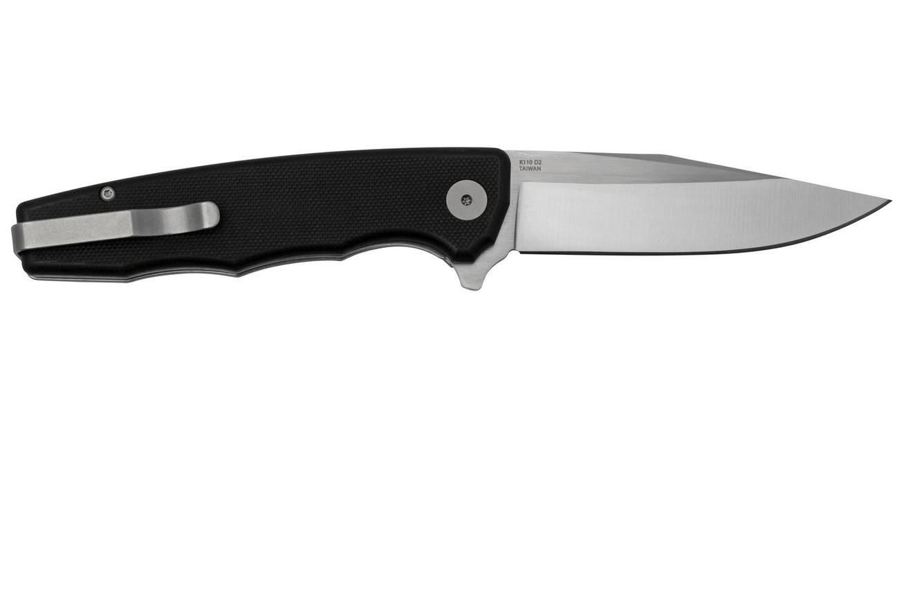 Ocaso Strategy 29BGD Black G-10, Satin, zakmes