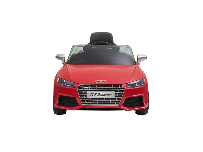 Elbil Audi TTS Roadster 12V med gummihjul, NORDIC PLAY Speed rød (805-753)