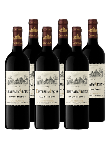 6 BOUTEILLES-LIVRAISON OFFERTE CHÂTEAU D'ARCINS