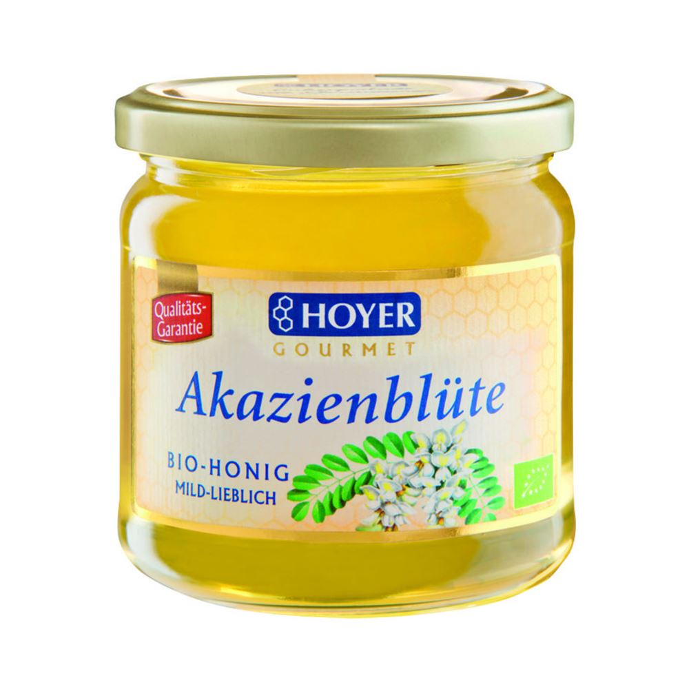 Hoyer Akazienhonig<br>500 g, Glas, Bio