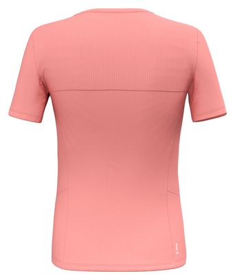 T-Shirt Femme Salewa Puez Sporty Dry Rose
