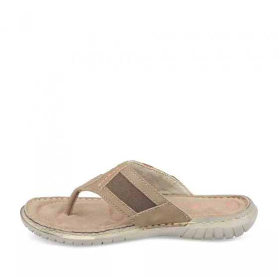Tongs BEIGE CAPE BOARD CUIR