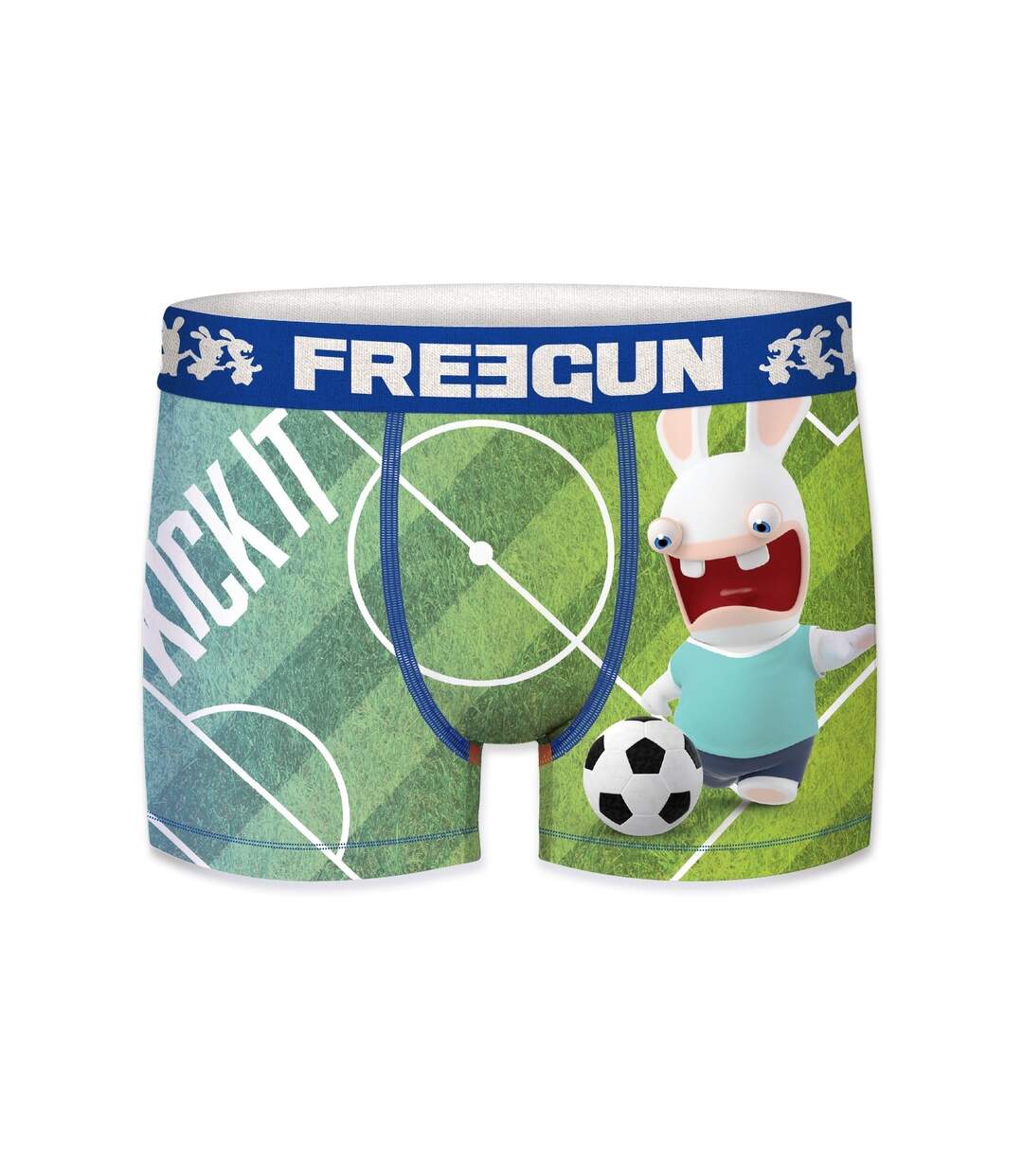 Boxer Homme Lapins Crétins, Calecon Homme, Maille Aérée et Stretch (Lot de 4)