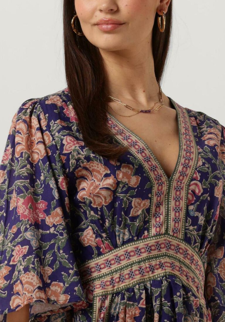 LOUIZON multi louizon maxi jurk fantastic