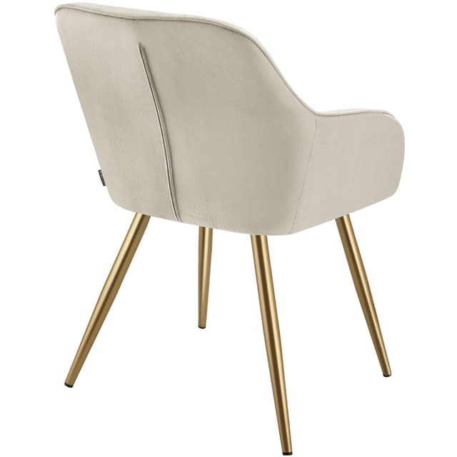 Stol Marilyn, velour, quiltet